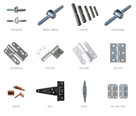 Cabinet Door Zinc Alloy Hinges 3mm Adjustable Powder Coated