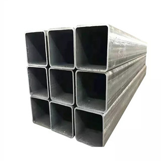 O aço conduz Quare que a tubulação de aço oca da seção soldou o círculo de aço preto da tubulação de aço carbono e a tubulação de aço de Squara ERW