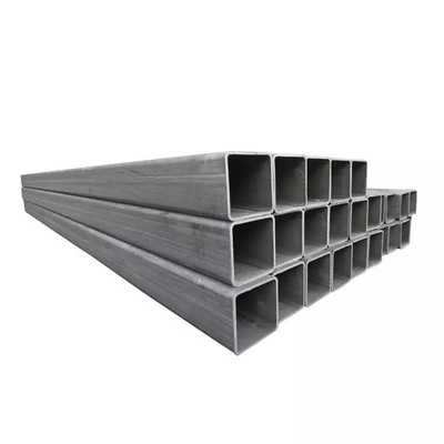 O aço do quadrado preto conduz a tubulação de aço oca da seção soldou o círculo de aço preto da tubulação de aço carbono e a tubulação de aço de Squara ERW