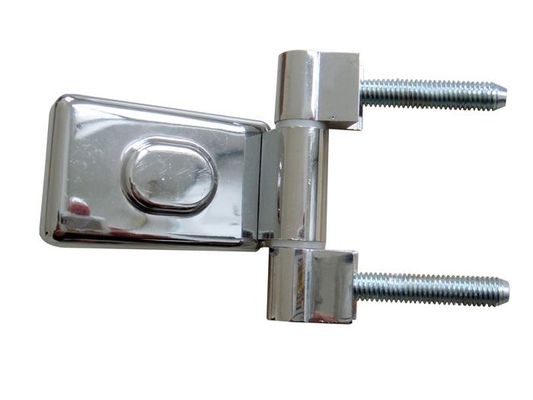 revestimento de alumínio grosso de Chrome das dobradiças de porta de 6-8mm para a porta de vidro da largura de 1000mm